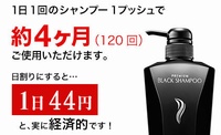 ブラックシャンプー購入から1ヶ月